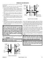 Предварительный просмотр 19 страницы Superior Fireplaces WRT3538WH Installation And Operation Instruction Manual