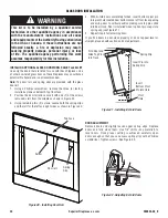 Предварительный просмотр 20 страницы Superior Fireplaces WRT3538WH Installation And Operation Instruction Manual