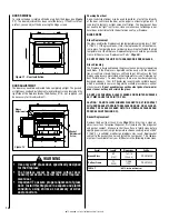 Предварительный просмотр 12 страницы Superior Fireplaces WRT3920 Installation & Operation Instructions