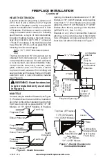 Предварительный просмотр 7 страницы Superior Fireplaces WRT4536RH Installation And Operation Instructions Manual