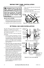 Предварительный просмотр 14 страницы Superior Fireplaces WRT4536RH Installation And Operation Instructions Manual