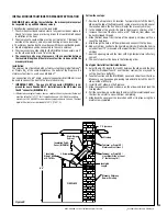 Предварительный просмотр 23 страницы Superior Fireplaces WRT4820 Installation And Operation Instruction Manual