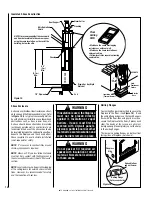 Preview for 14 page of Superior Fireplaces WRT4826 Installation And Operation Instructions Manual