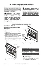 Предварительный просмотр 17 страницы Superior Fireplaces WRT6036 Assembly, Installation And Operation Instructions