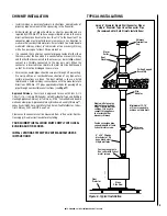 Preview for 9 page of Superior Fireplaces WXS2016 Installation And Operation Manual