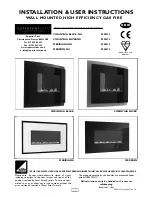 superior fires CORINTHIA BLACK NG Installation & User'S Instructions preview