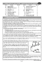 Preview for 2 page of superior fires F500368 Installation & User'S Instructions