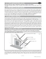 Preview for 6 page of superior fires PI27 POSITANO LPG Installation & User'S Instructions