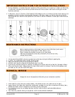 Предварительный просмотр 9 страницы Superior Radiant EW30L20Y Installation, Operation And Service Instructions