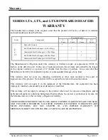 Предварительный просмотр 40 страницы Superior Radiant LTA Series Installation & Operation Manual