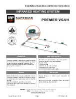 Superior Radiant Premier VS-VH Installation, Operation And Service Instructions preview