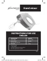 Superior 10002115 Instructions For Use Manual preview