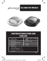 Preview for 1 page of Superior 10002120 Instructions For Use Manual