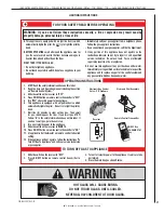 Preview for 21 page of Superior 40 Signature series Care And Operation Instructions Manual