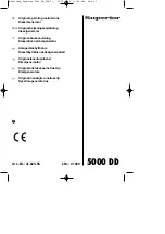 Superior 5000 DD Original Operating Instructions предпросмотр