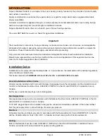 Preview for 4 page of Superior AA250 Series Installation, Operation And Service Instructions