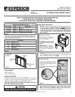 Superior ASD3628-TI Installation Instructions preview