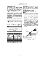 Preview for 10 page of Superior BGE18NT Installation And Operation Instructions Manual