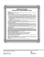 Preview for 20 page of Superior CF5500-CMN Installation Instructions Manual