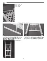 Preview for 6 page of Superior County Accents Arbor Seat Assembly