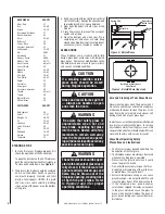 Preview for 4 page of Superior CST38MH Homeowner'S Care And Operation Instructions Manual