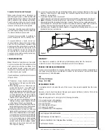 Preview for 7 page of Superior CST38MH Homeowner'S Care And Operation Instructions Manual