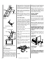 Preview for 14 page of Superior CUSTOM SERIES RD-36 Installation Instructions Manual