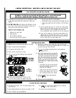 Preview for 12 page of Superior D-500CEN Homeowner'S Care And Operation Instructions Manual