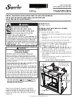 Предварительный просмотр 1 страницы Superior DRC6340TEN Supplemental Instructions