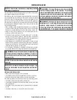 Preview for 13 page of Superior DRL4543TEN Installation And Operation Instructions Manual