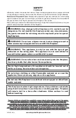 Preview for 3 page of Superior DRT4036TEN Installation And Operation Instructions Manual