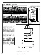 Preview for 40 page of Superior DRT63STYN Installation And Operation Instructions Manual