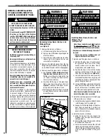 Preview for 44 page of Superior DRT63STYN Installation And Operation Instructions Manual