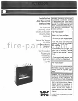 Superior DS-36RN Installation And Operating Instructions Manual preview