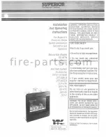 Preview for 1 page of Superior DS-36TN Installation And Operating Instructions Manual