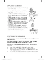 Preview for 6 page of Superior Electric Juicer User Manual