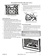 Preview for 17 page of Superior F4222 Installation And Operation Instructions Manual