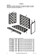 Предварительный просмотр 26 страницы Superior FBF36WS-LS Installation And Operation Instructions Manual