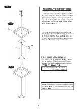 Предварительный просмотр 3 страницы Superior G1SP0002 Assembly Instructions Manual