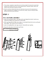 Предварительный просмотр 3 страницы Superior G1SP3000 Assembly Instructions Manual