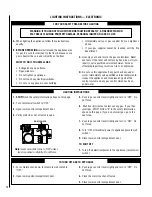 Preview for 12 page of Superior GHC-5500N Homeowner'S Care And Operation Instructions Manual