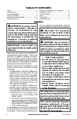 Preview for 2 page of Superior MHW36R Installation And Operation Instructions Manual