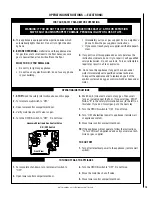 Preview for 19 page of Superior Millivolt SSDVPF-CNM-B Care And Operation Instructions Manual