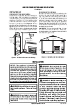 Предварительный просмотр 8 страницы Superior MNF24INE Installation And Operation Instructions Manual