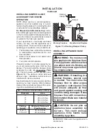 Preview for 12 page of Superior MNF24INM Installation And Operation Instructions Manual