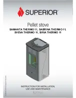 Superior SABRINA THERMO 11 Instructions For Installation, Use And Maintenance Manual preview