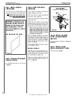 Предварительный просмотр 30 страницы Superior Signature DRT63STTEN Installation And Operation Instructions Manual