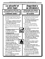 Preview for 3 page of Superior SLDVT-30NE Care And Operation Instructions Manual