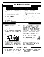 Preview for 24 page of Superior SLDVT-30NE Care And Operation Instructions Manual