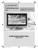 Предварительный просмотр 1 страницы Superior SP 2666 LCD User Manual